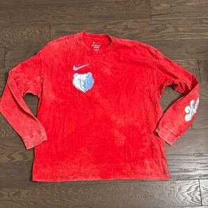 Memphis Grizzlies Nike City Edition Long Sleeve Tee
